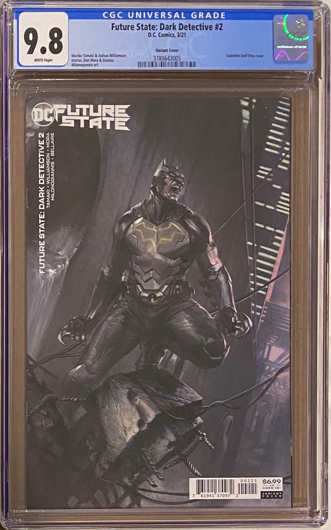 Future State: Dark Detective #2 Variant CGC 9.8