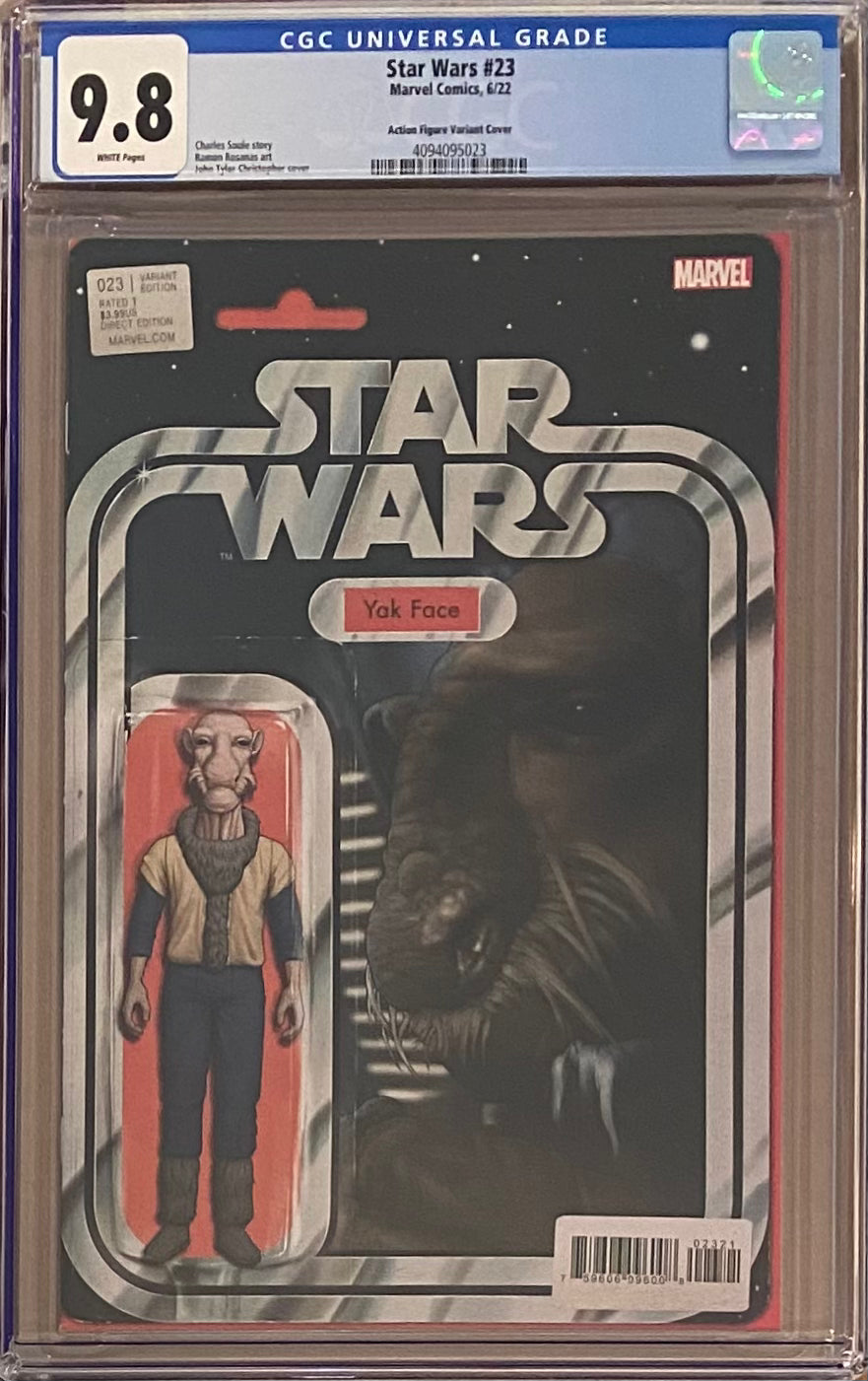 Star Wars #23 Action Figure Variant CGC 9.8