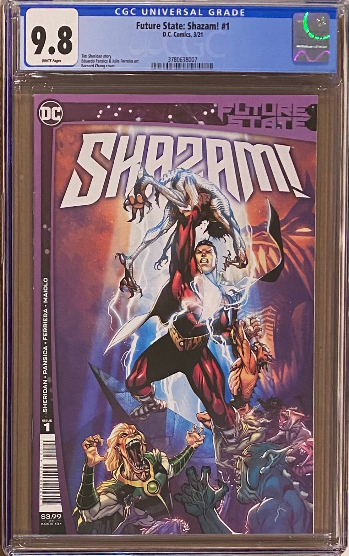 Future State: SHAZAM! #1 CGC 9.8