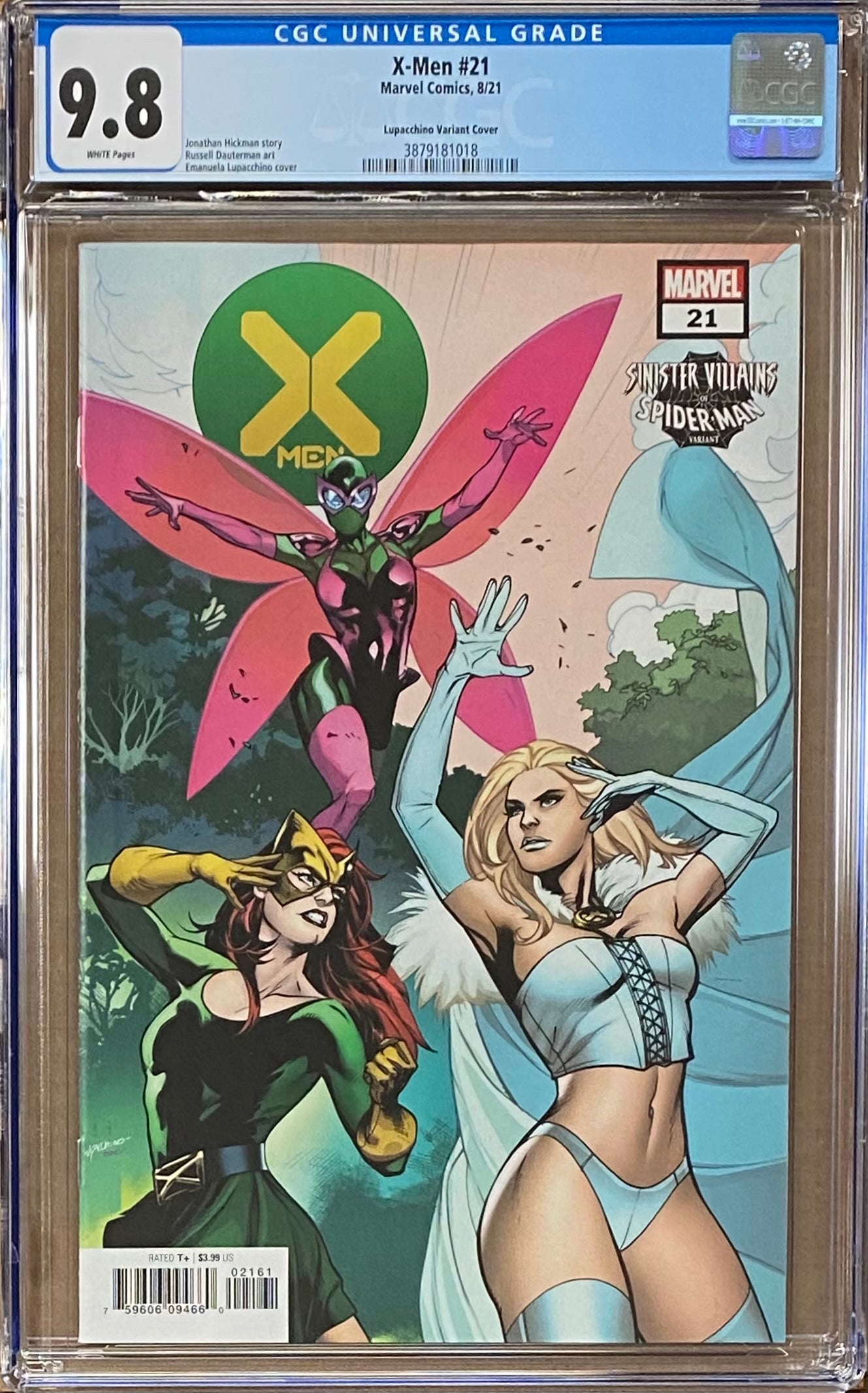 X-Men #21 Spider-Man "Sinister Villains" Variant CGC 9.8 - Hellfire Gala