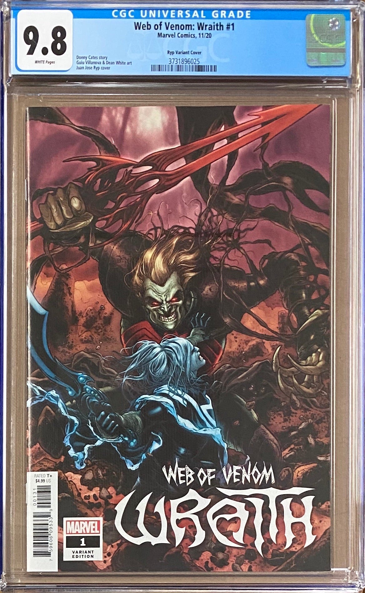 Web of Venom: Wraith #1 Ryp Variant CGC 9.8