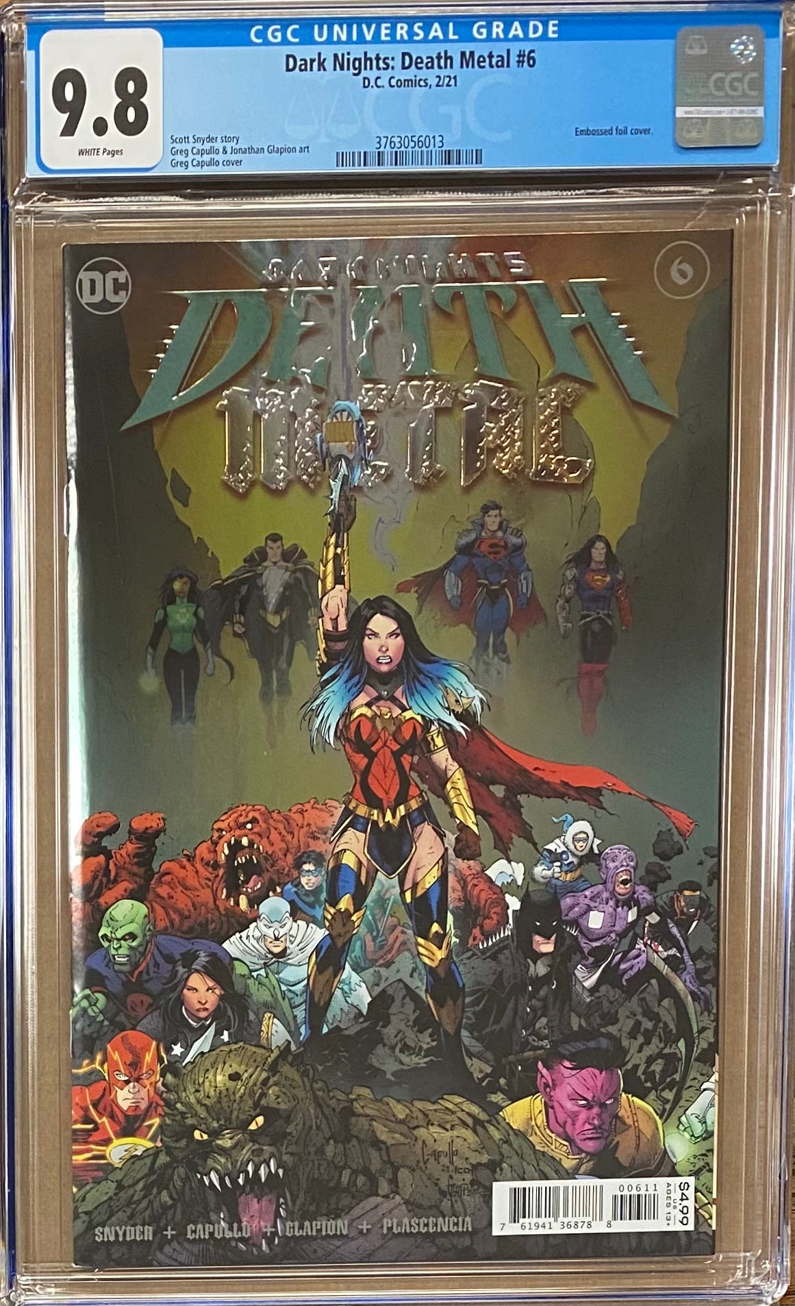 Dark Nights Death Metal #6 CGC 9.8