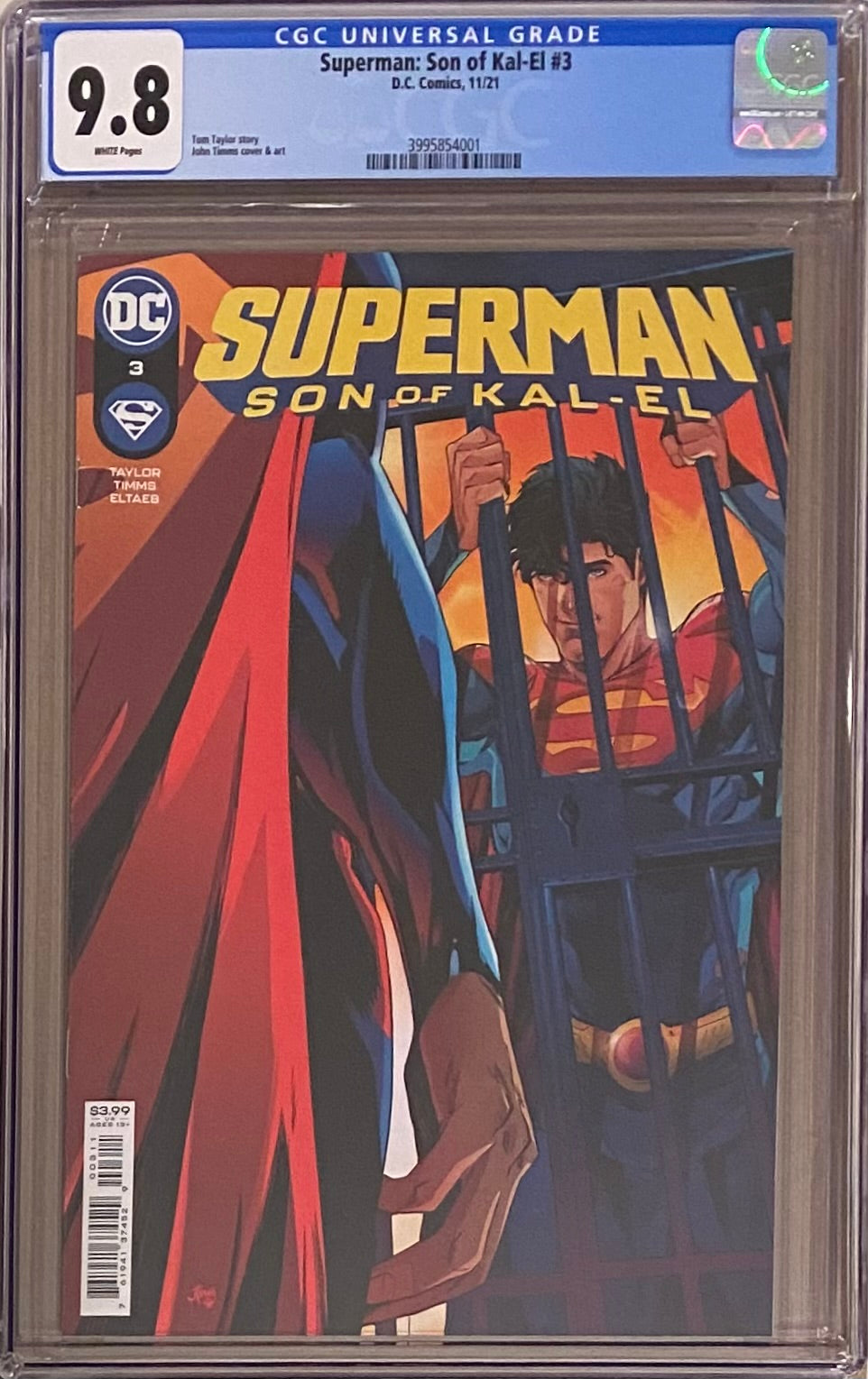 Superman: Son of Kal-El #3 CGC 9.8