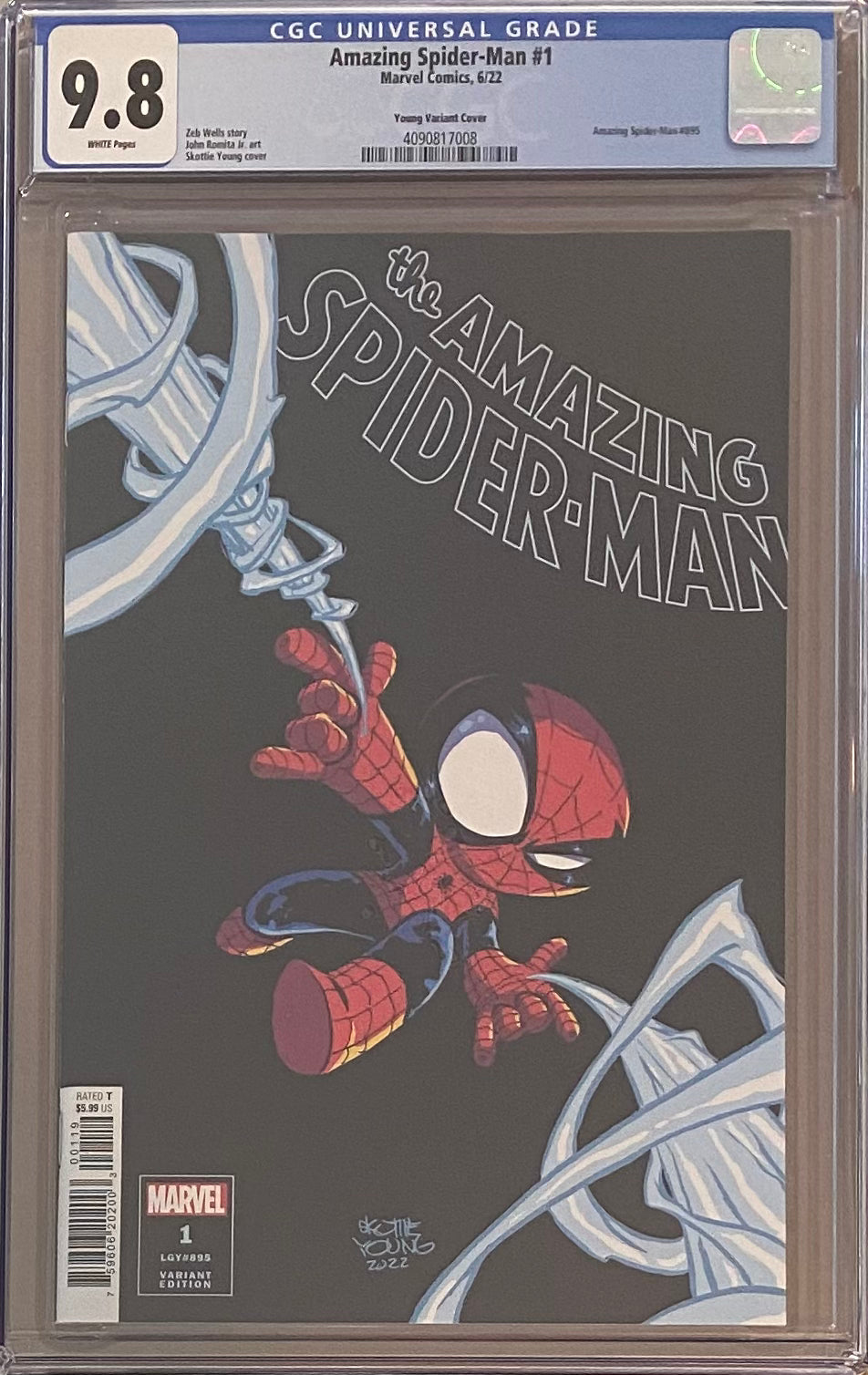 Deals Amazing Spider-Man #1 Skottie Young Variant CGC 9.8