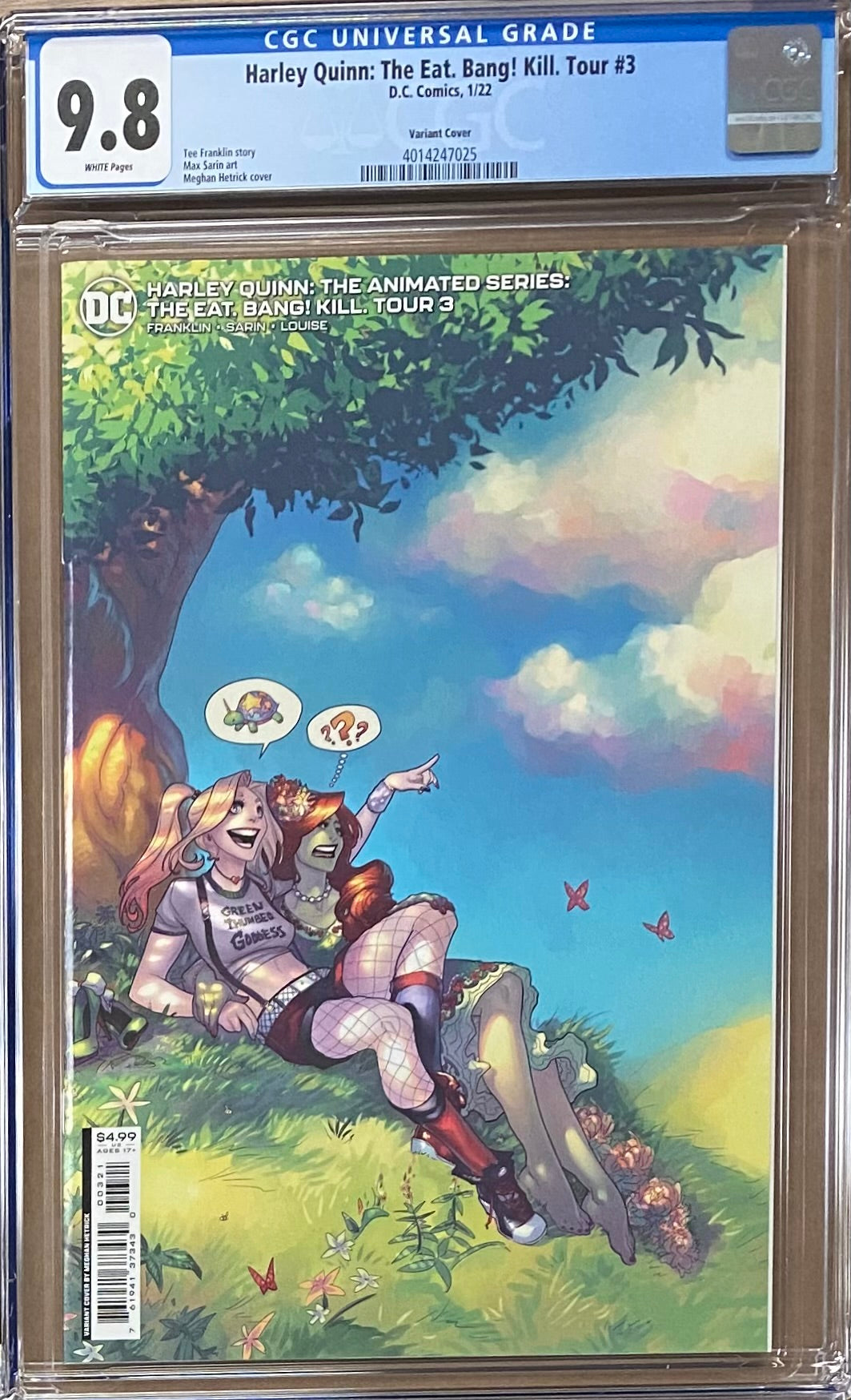 Harley Quinn: The Animated Series - The Eat, Bang! Kill Tour #3 Variant CGC 9.8