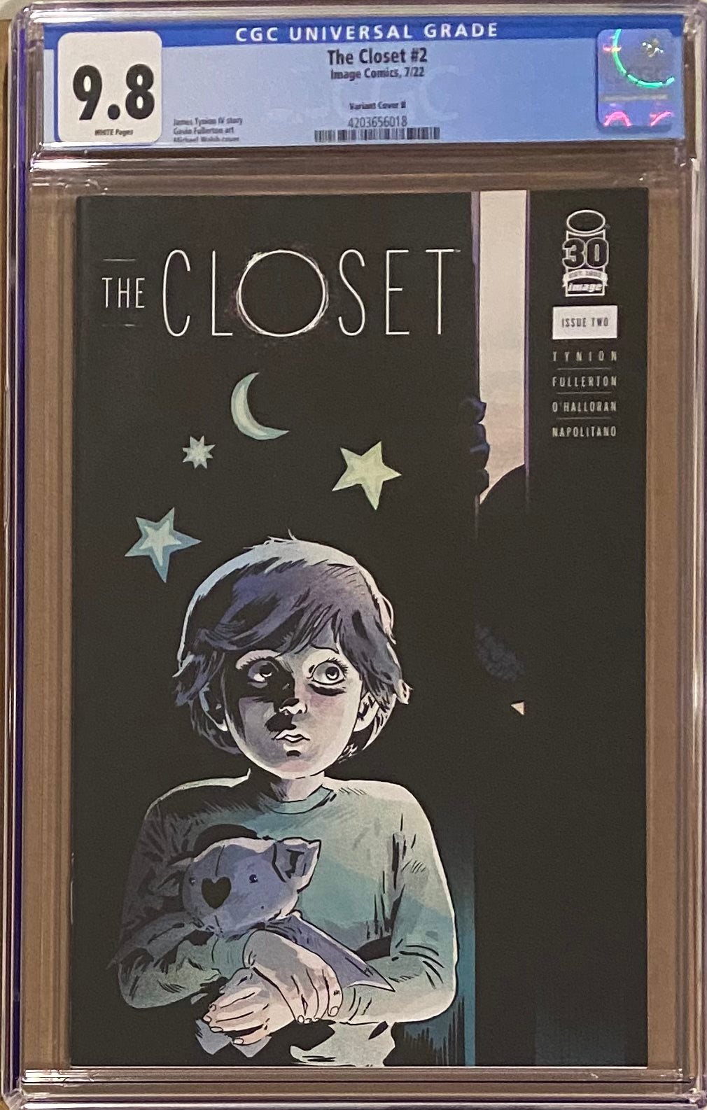 The Closet #2 Walsh 1:25 Retailer Incentive Variant CGC 9.8