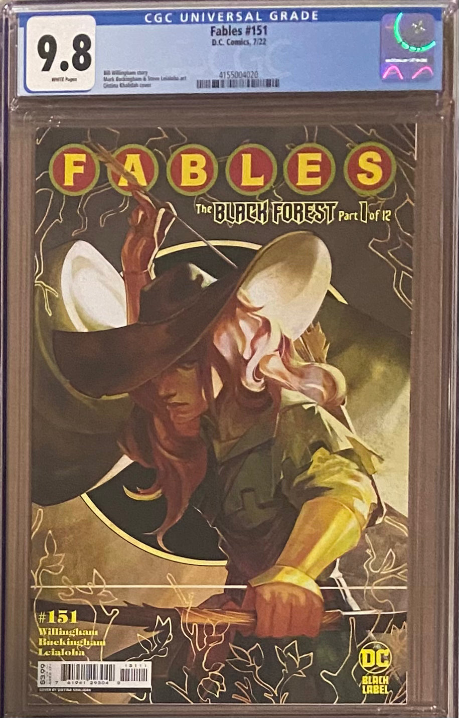 Fables #151 CGC 9.8