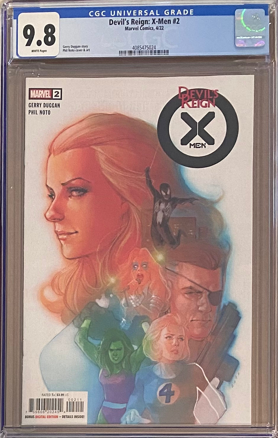 Devil's Reign: X-Men #2 CGC 9.8