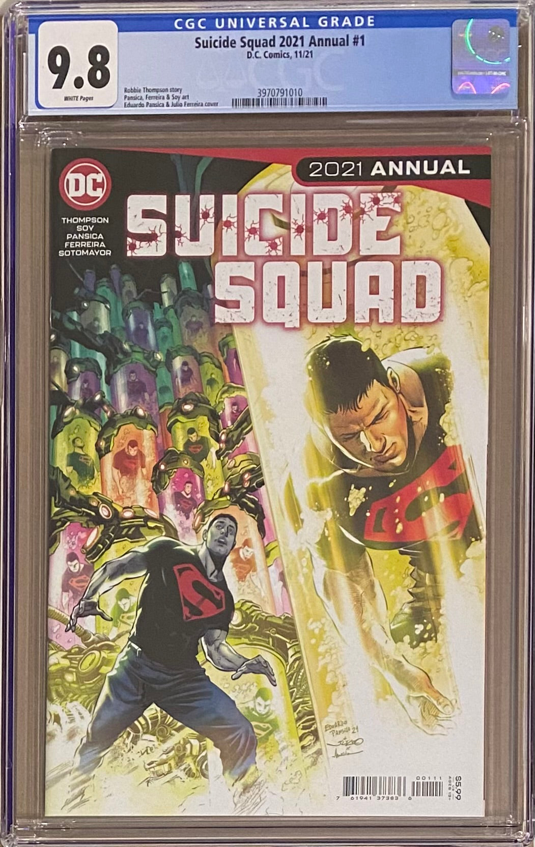 Suicide Squad 2021 Annual #1 CGC 9.8