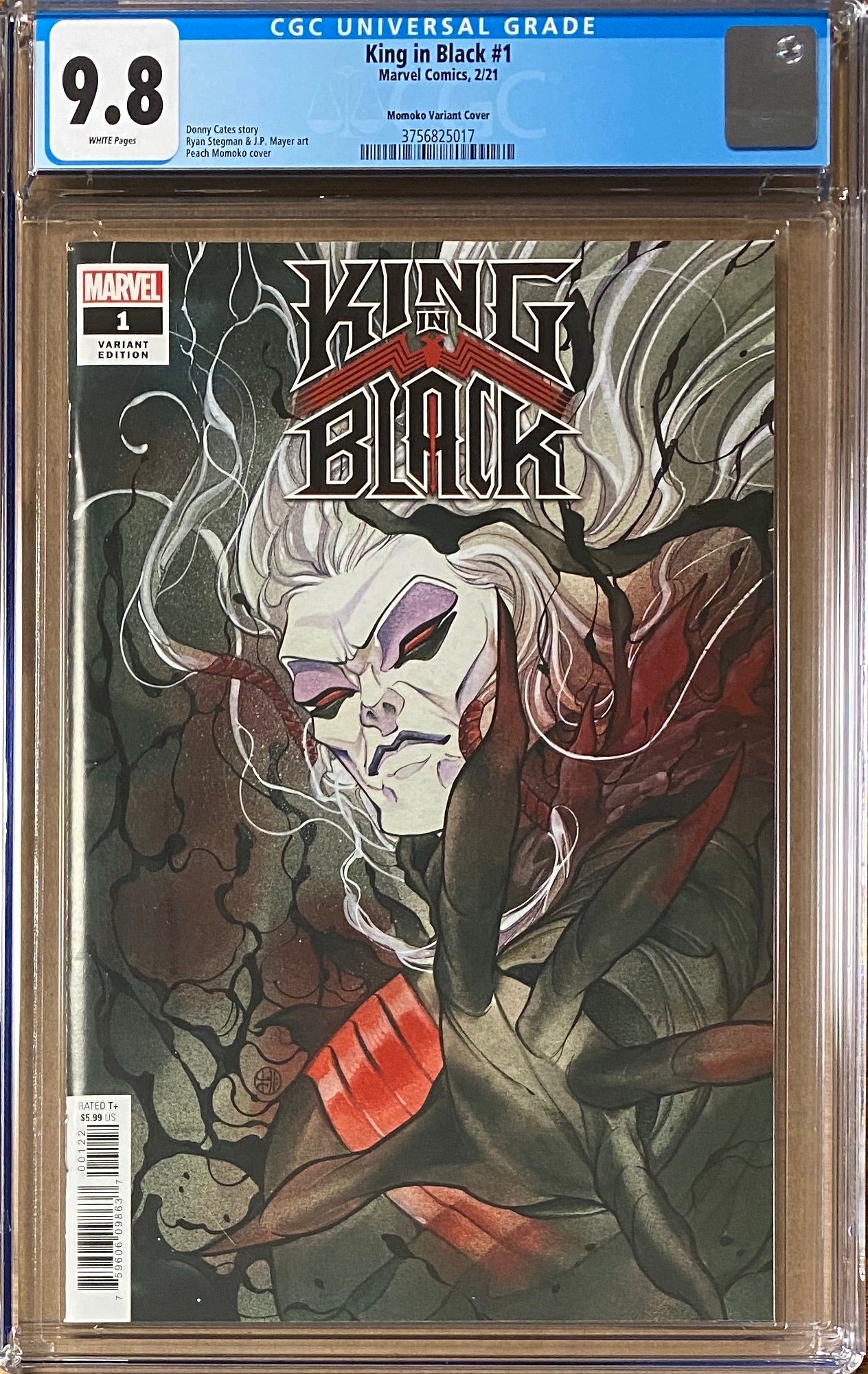 King in Black #1 Momoko Variant CGC 9.8