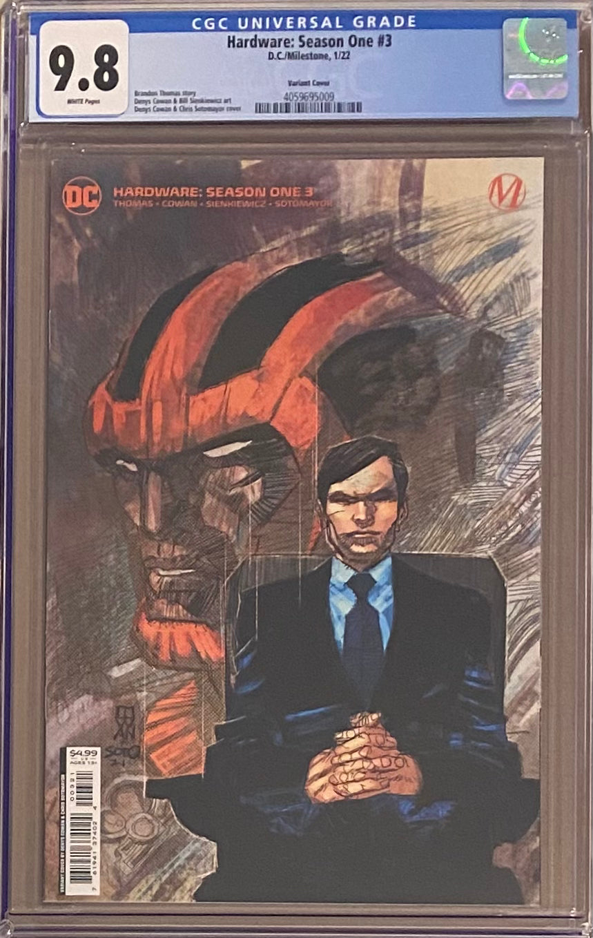 Hardware: Season One #3 Variant CGC 9.8