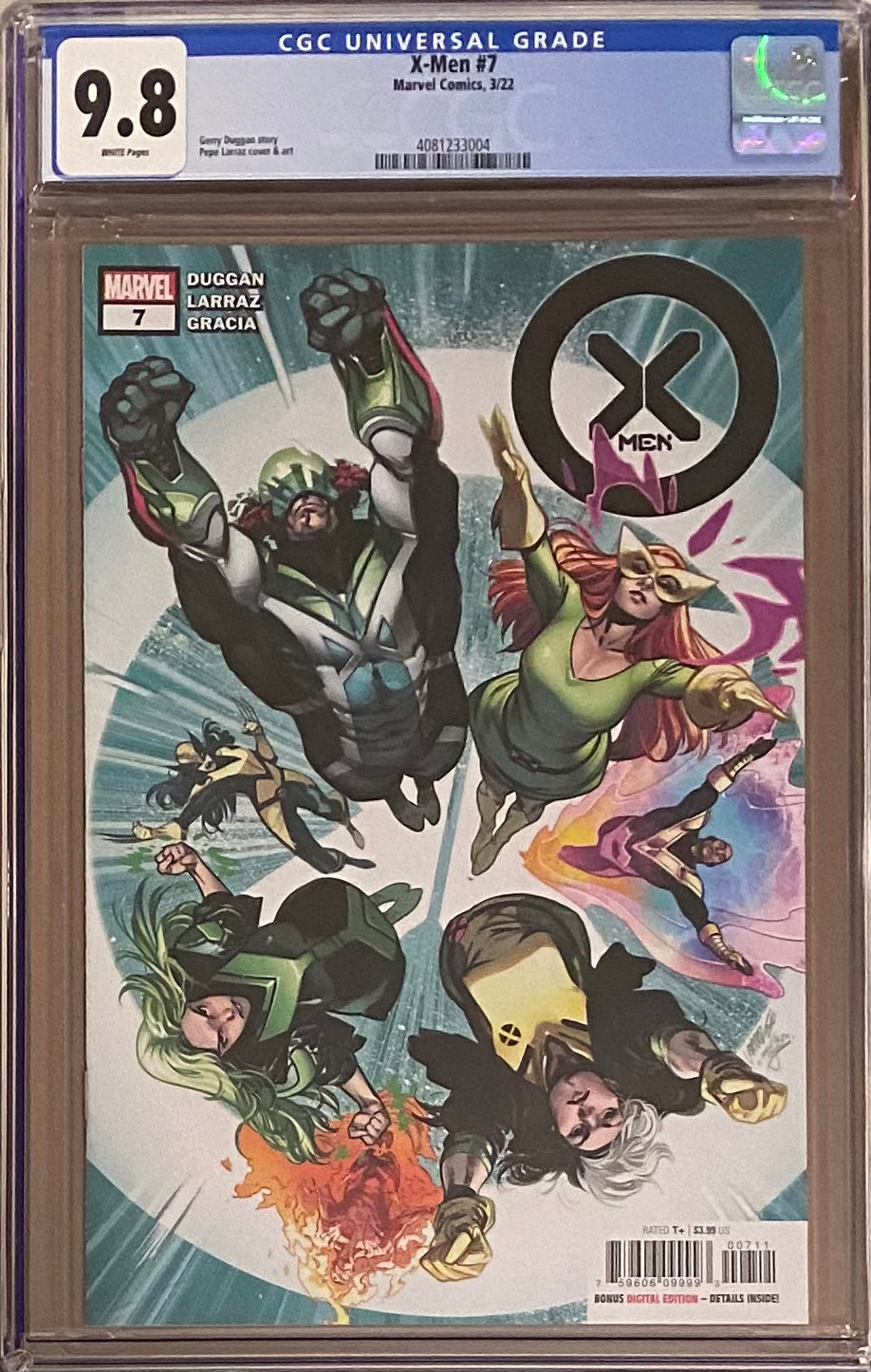 X-Men #7  CGC 9.8