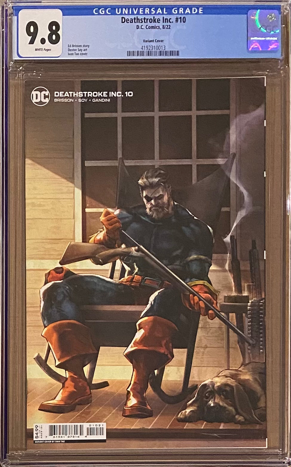 Deathstroke Inc. #10 Tao Variant CGC 9.8