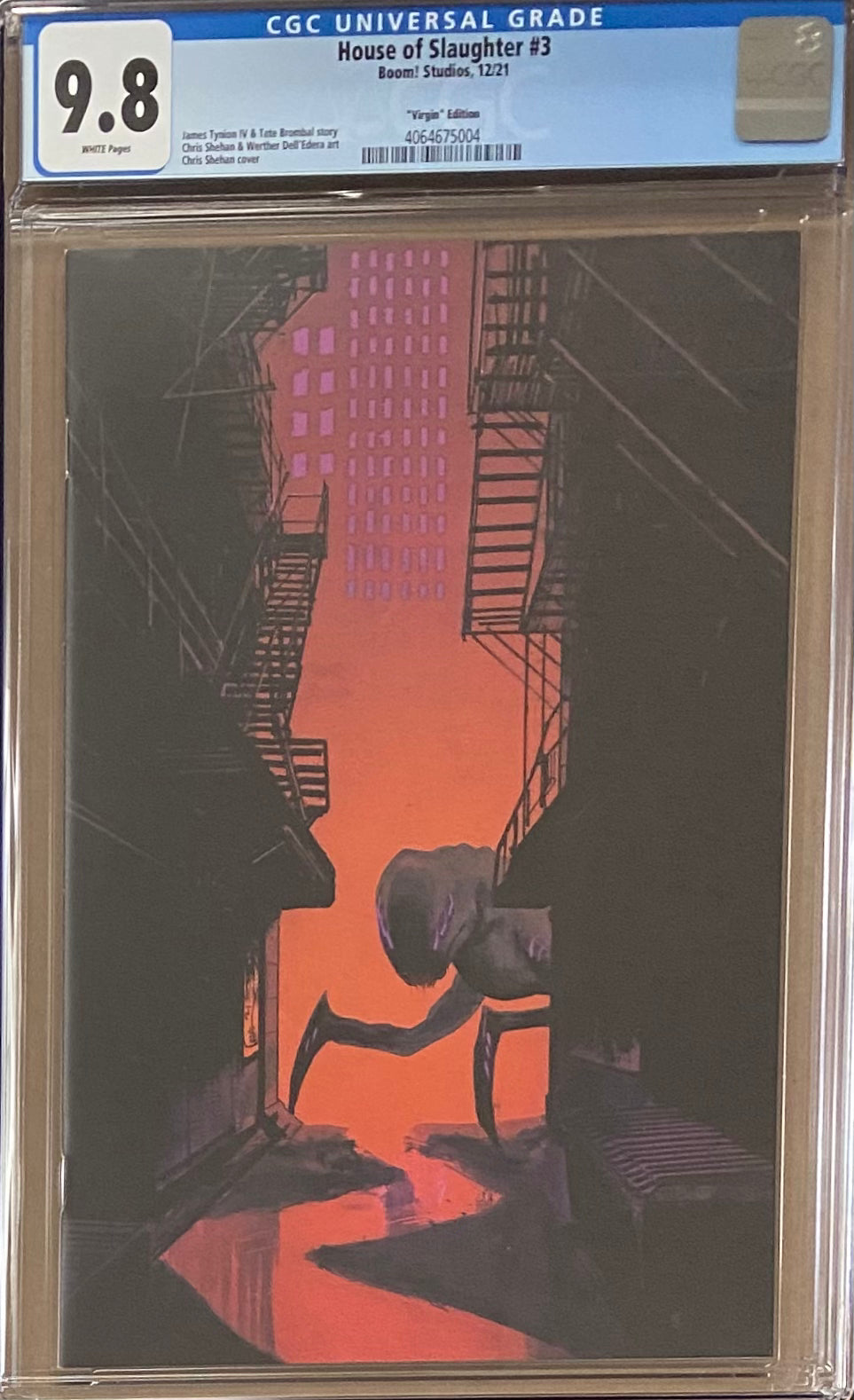 House of Slaughter #3 Virgin Unlockable Retailer Incentive Variant CGC 9.8