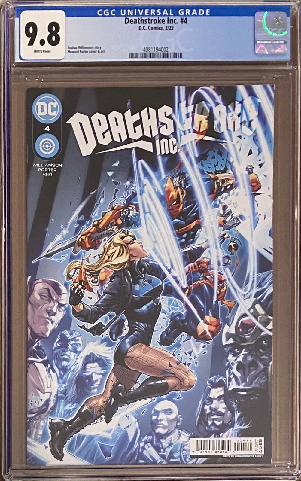 Deathstroke Inc. #4 CGC 9.8