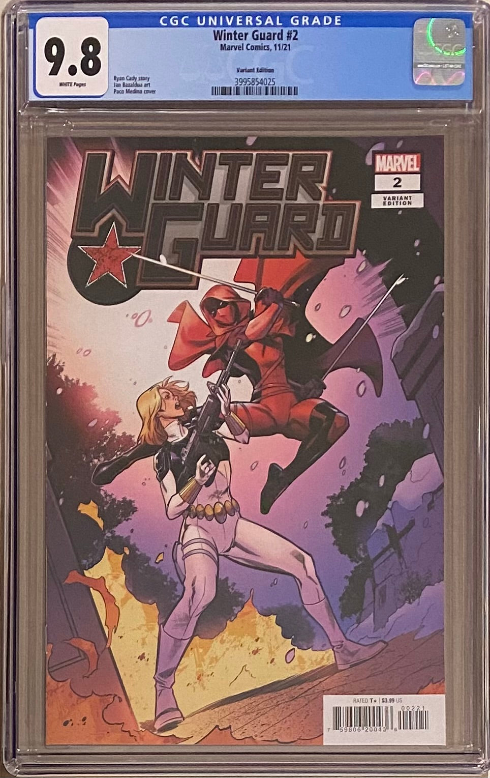 Winter Guard #2 Variant CGC 9.8