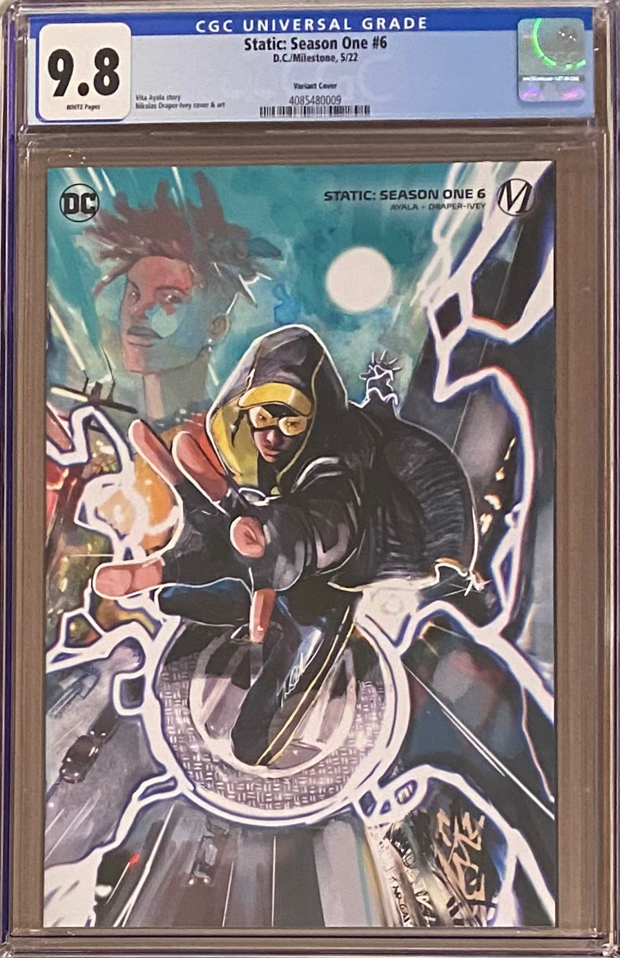 Static: Season One #6 Variant CGC 9.8
