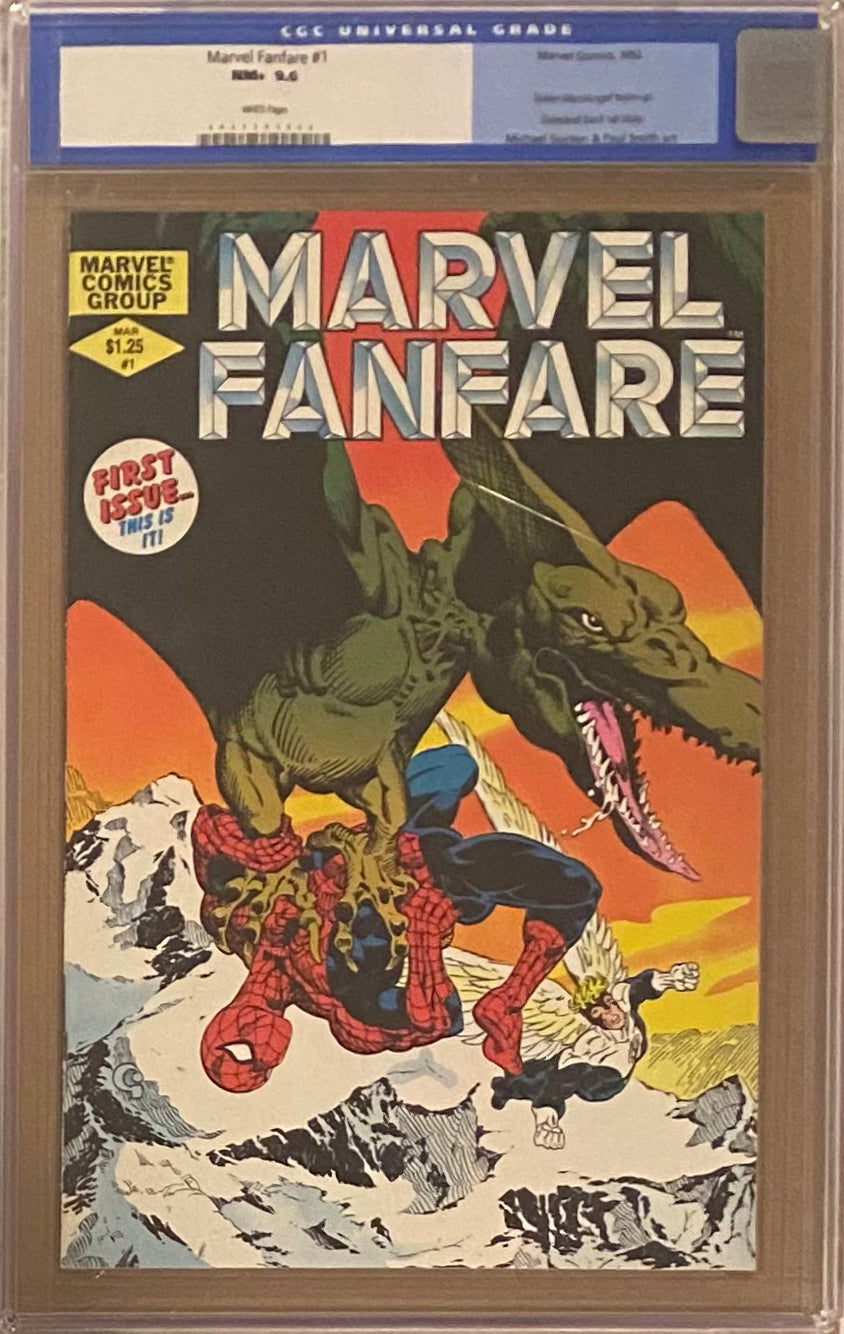 Marvel Fanfare #1 CGC 9.6