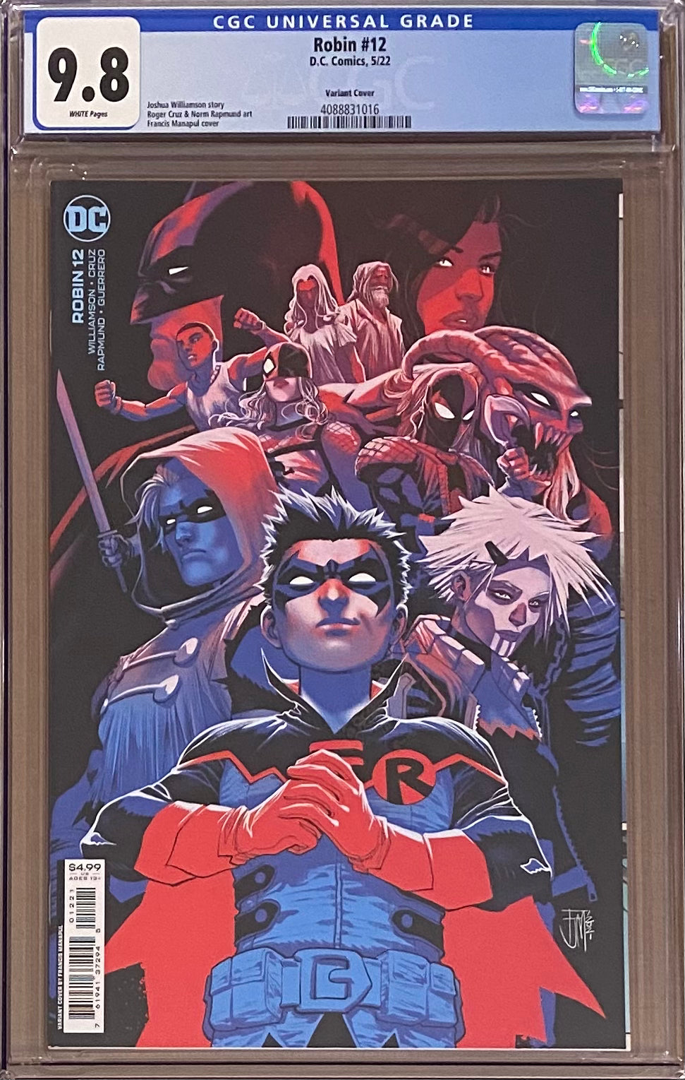 Robin #12 Variant CGC 9.8
