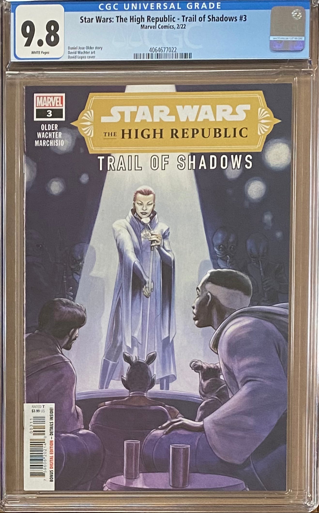 Star Wars: The High Republic - Trail of Shadows #3 CGC 9.8