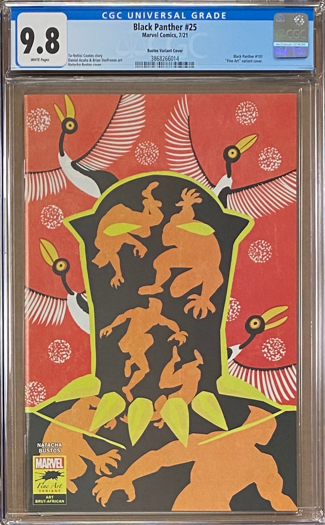 Black Panther #25 Bustos "Stormbreakers" Variant CGC 9.8