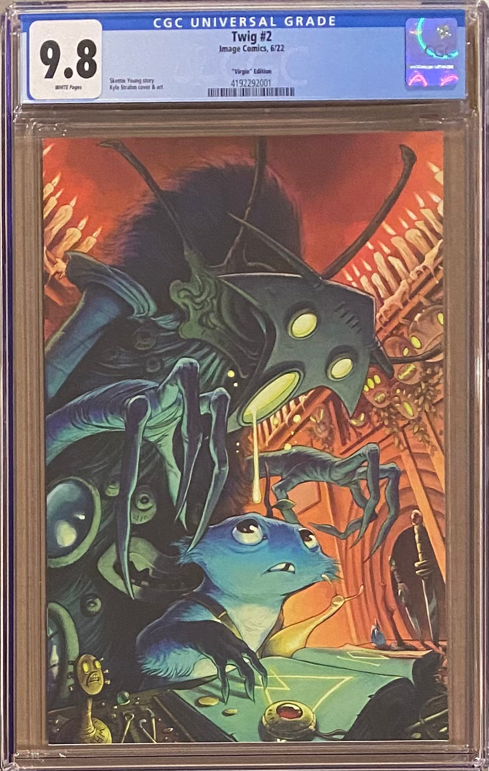 Twig #2 Strahm 1:10 Virgin Retailer Incentive Variant CGC 9.8