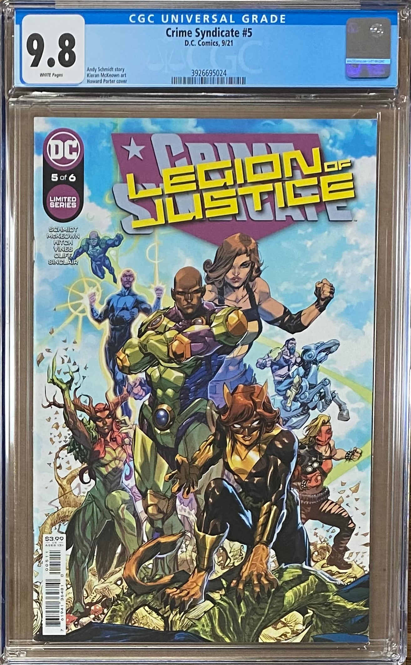 Crime Syndicate #5 CGC 9.8