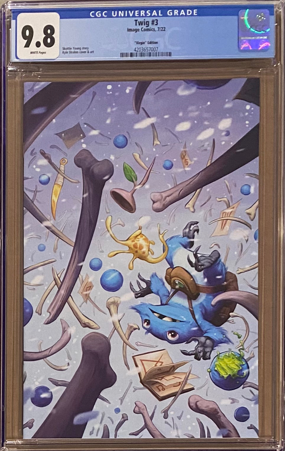 Twig #3 Strahm 1:10 Virgin Retailer Incentive Variant CGC 9.8