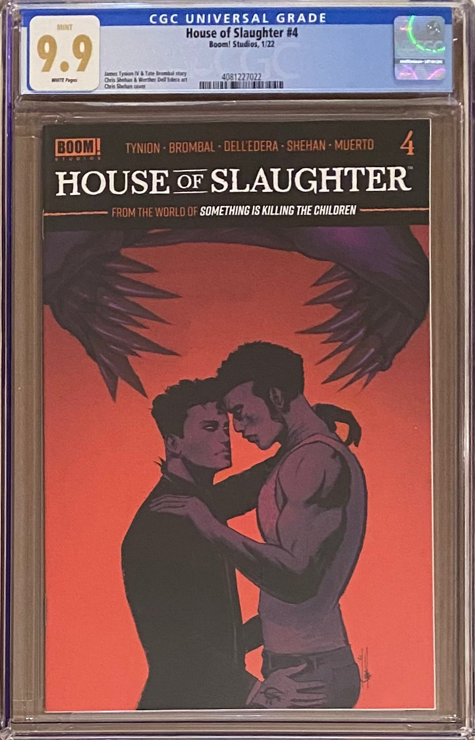 House of Slaughter #4 CGC 9.9 MINT