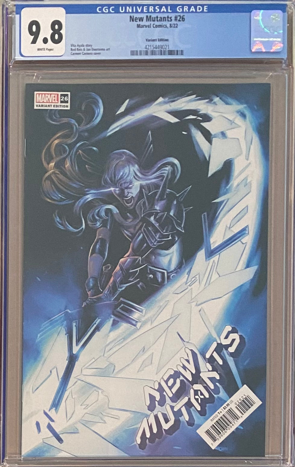 New Mutants #26 Carnero Variant CGC 9.8
