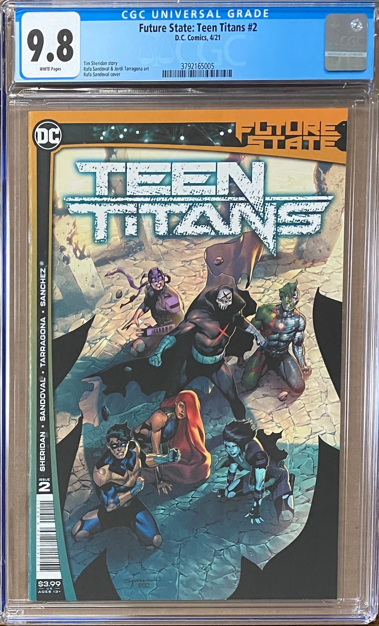 Future State: Teen Titans #2 CGC 9.8