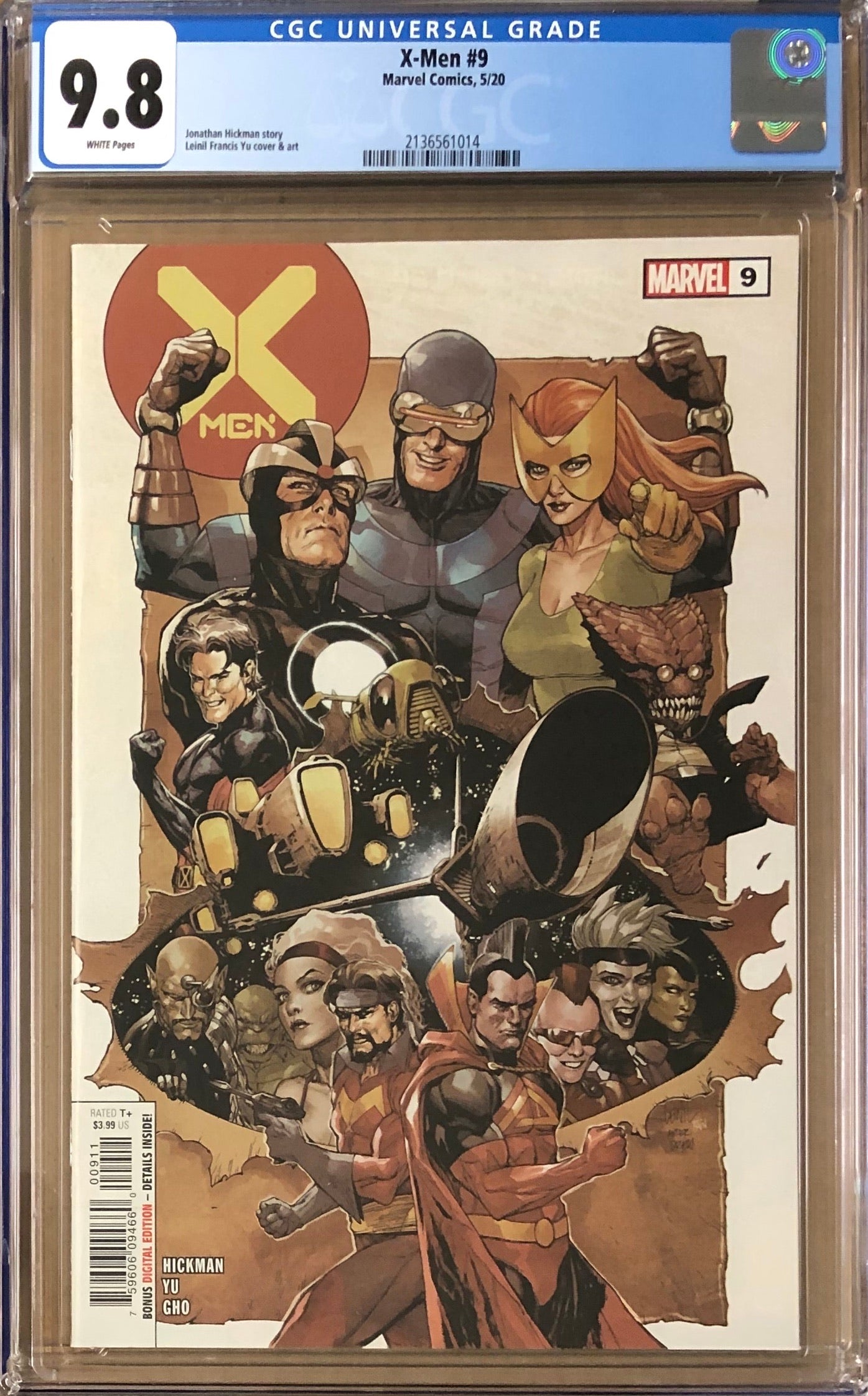 X-Men #9 CGC 9.8 - Dawn of X!