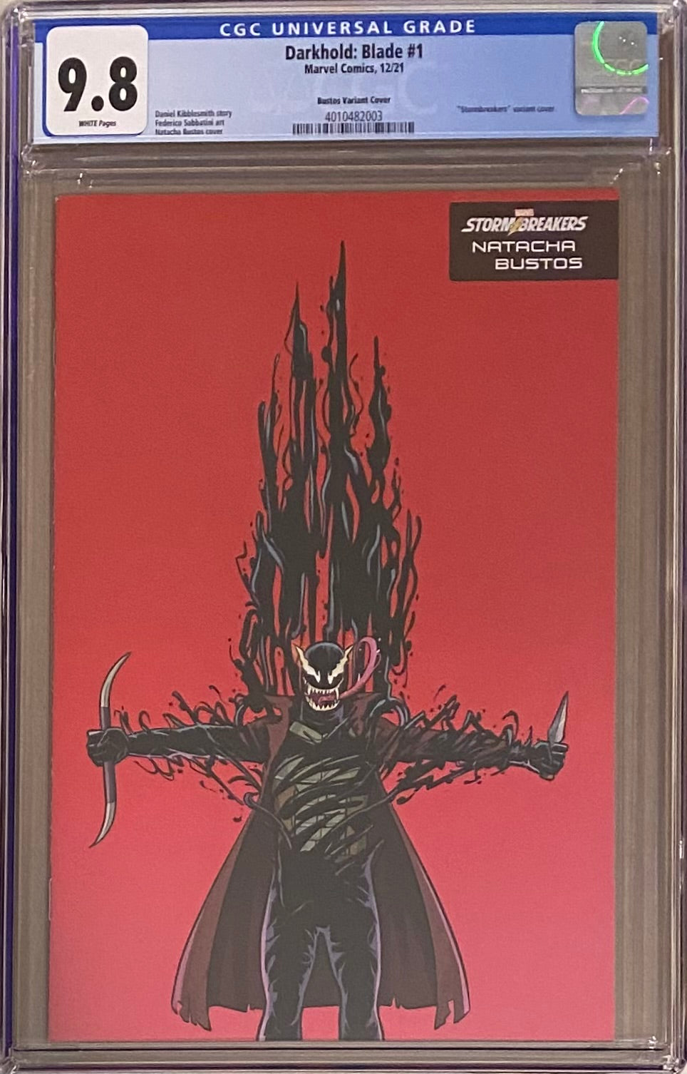 Darkhold: Blade #1 Bustos Stormbreakers Variant CGC 9.8