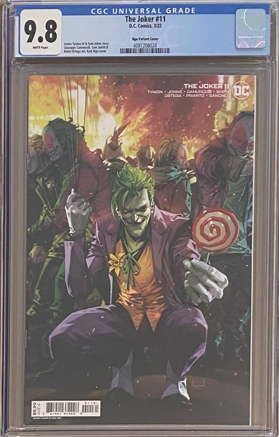 The Joker #11 Ngu Variant CGC 9.8