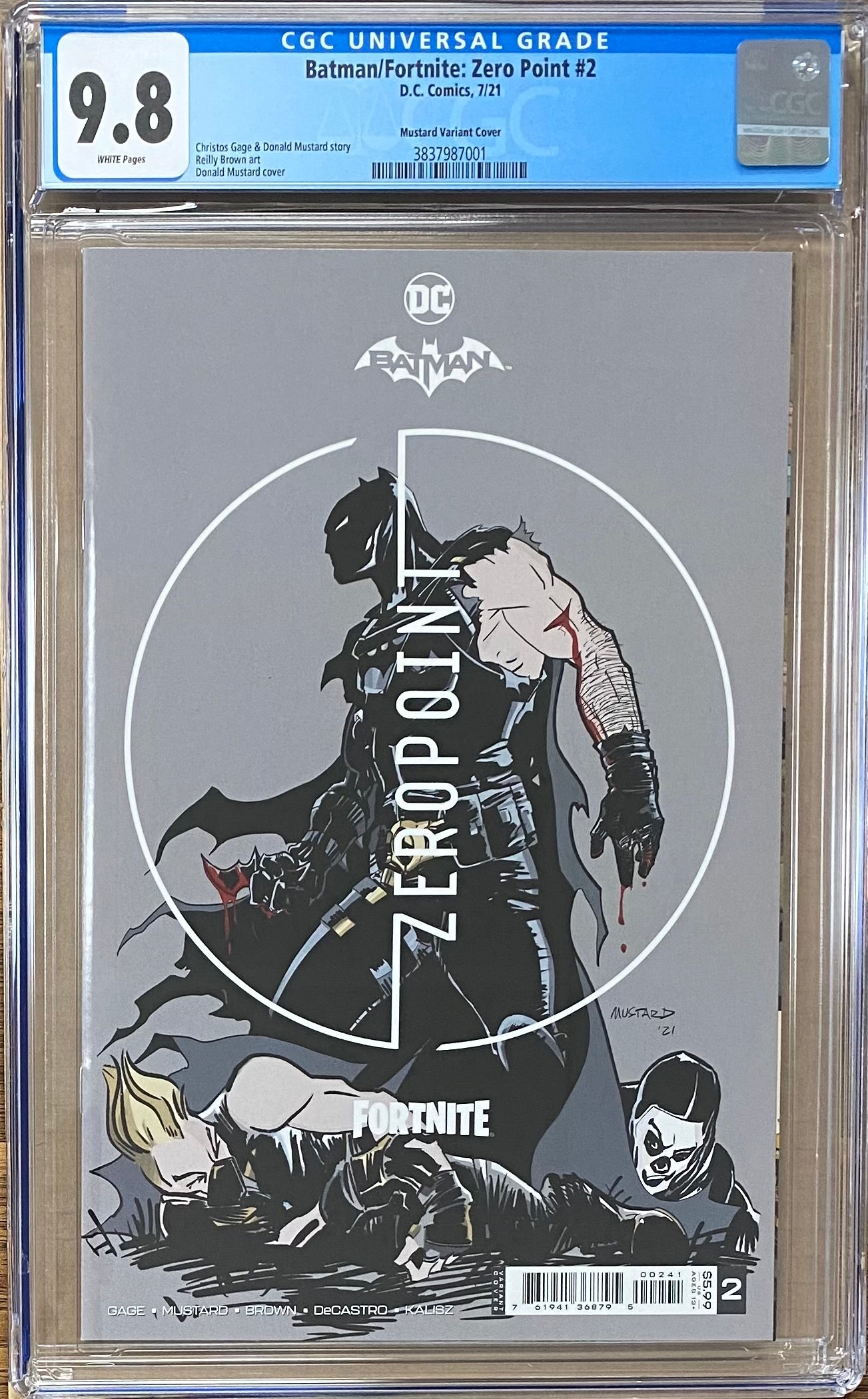Batman/Fortnite: Zero Point #2 Premium Variant CGC 9.8