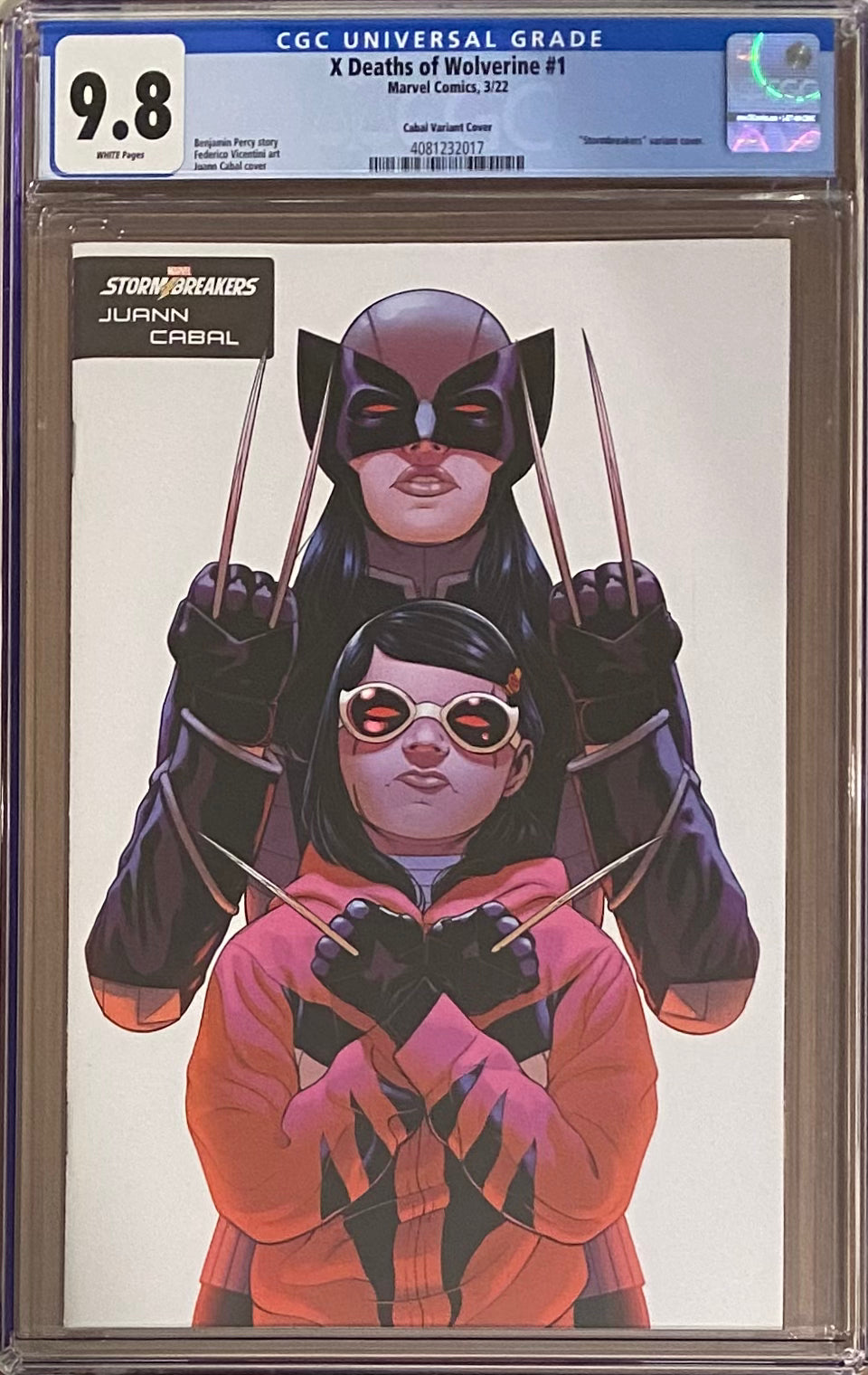 X Deaths of Wolverine #1 Cabal Variant CGC 9.8