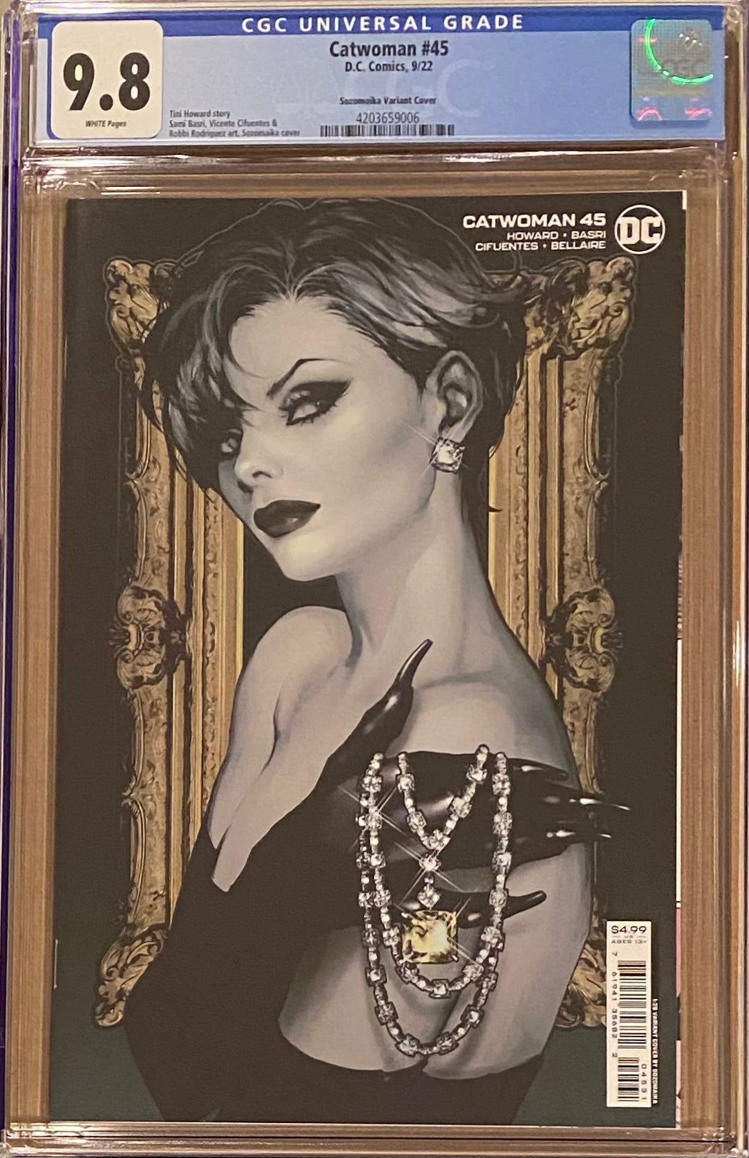 Catwoman #45 Sozomaika 1:25 Retailer Incentive Variant CGC 9.8