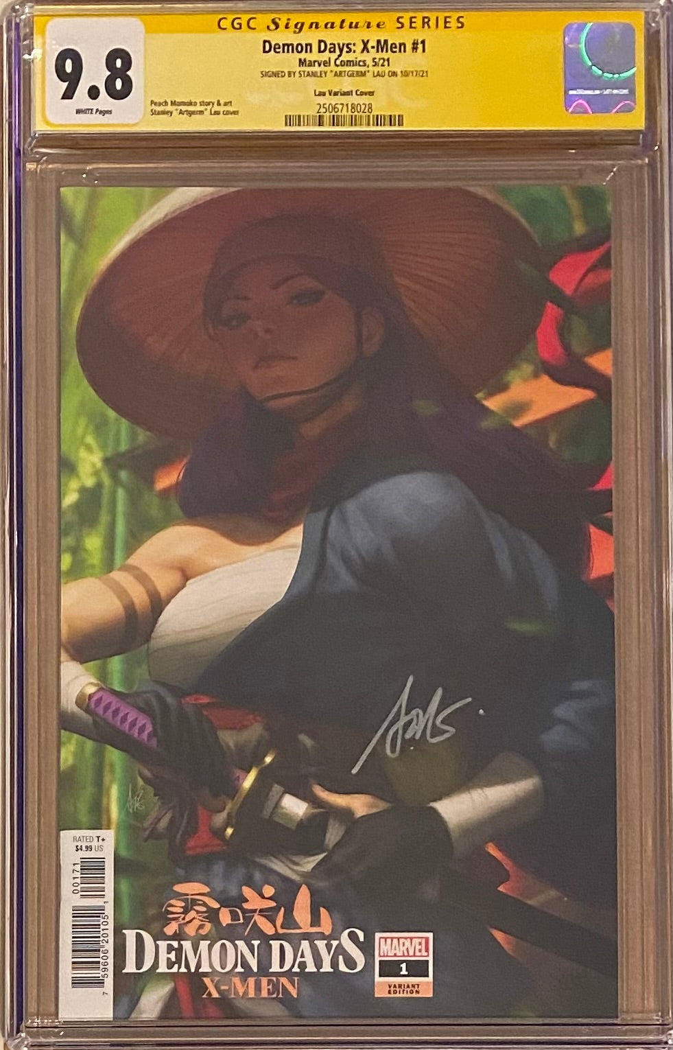 Demon Days: X-Men #1 Artgerm Variant CGC 9.8 SS