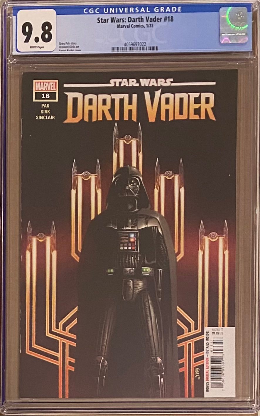 Star Wars: Darth Vader #18 CGC 9.8