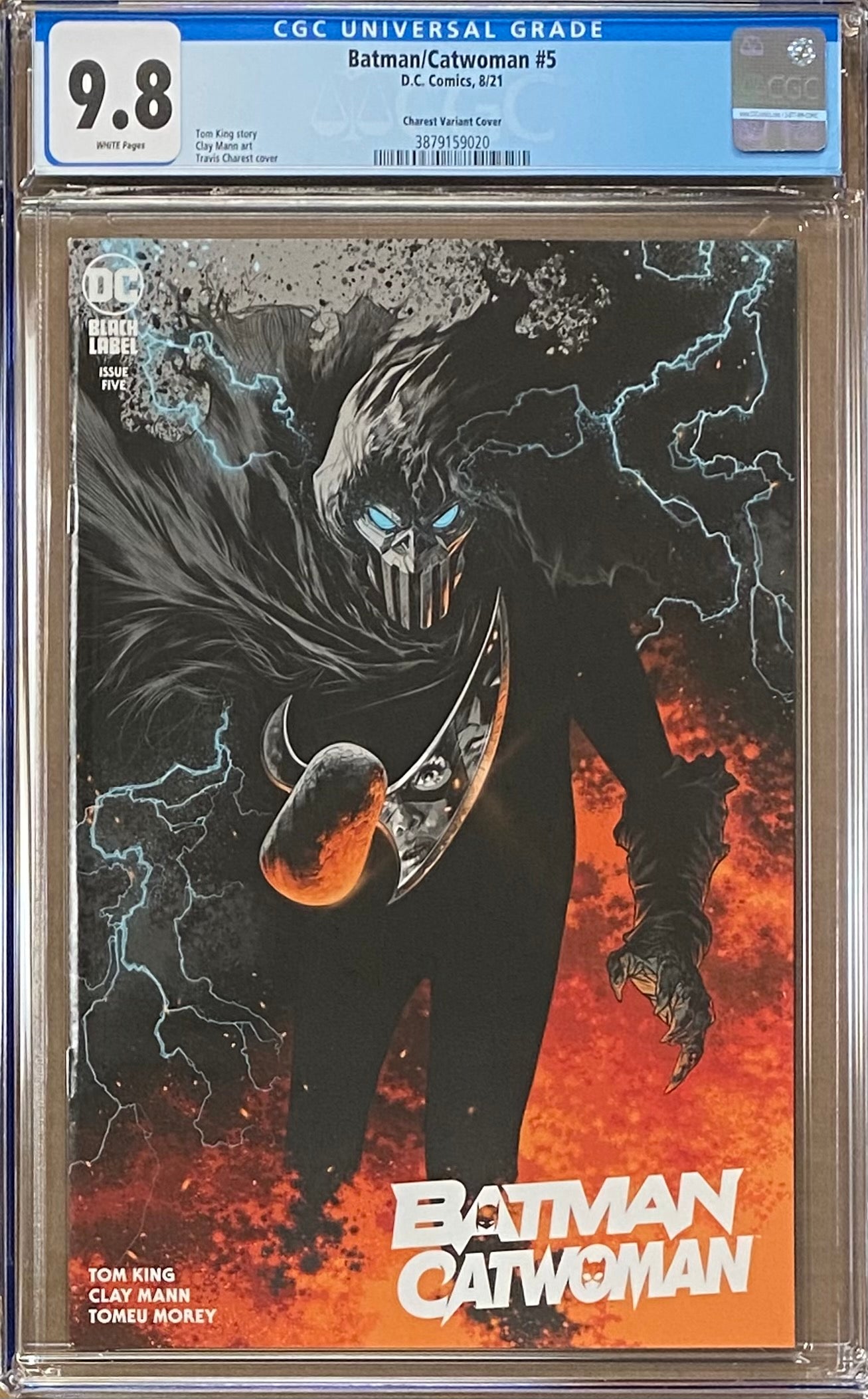 Batman Catwoman #5 Charest Variant DC Black Label CGC 9.8