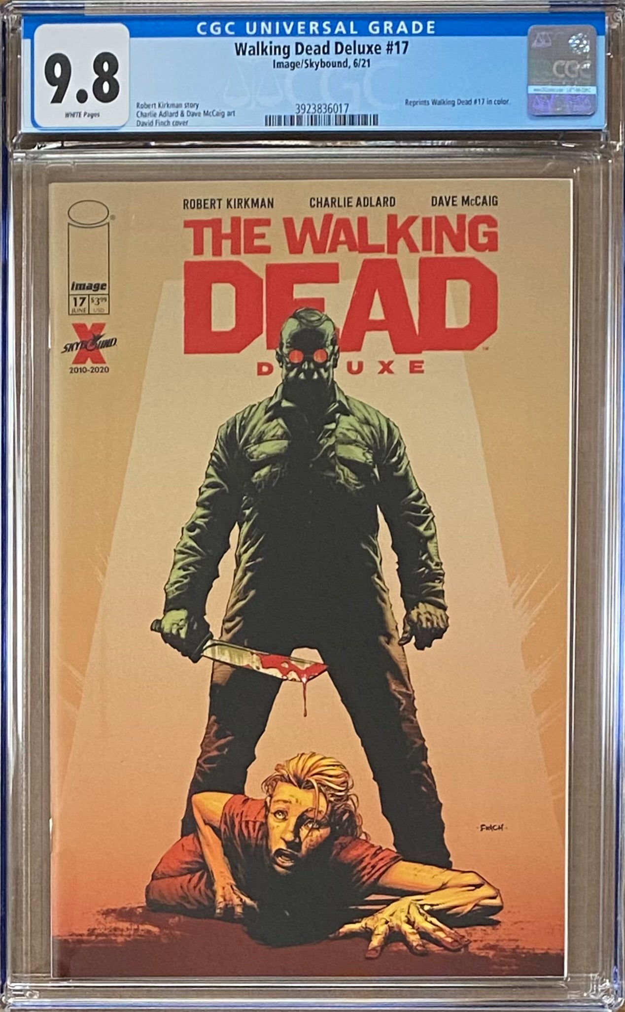 Walking Dead Deluxe #17 CGC 9.8