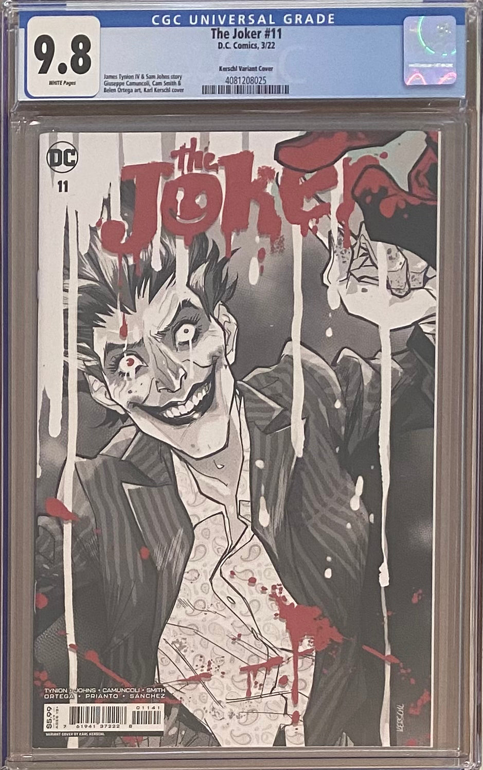 The Joker #11 Kerschl 1:25 Retailer Incentive Variant CGC 9.8