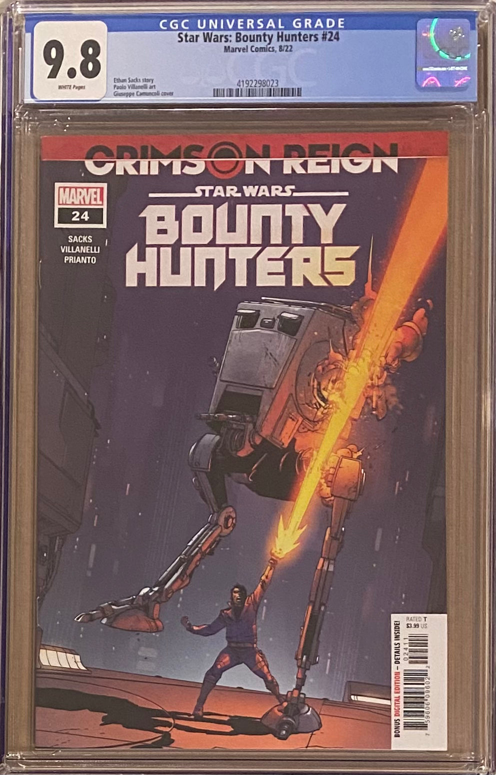 Star Wars: Bounty Hunters #24 CGC 9.8