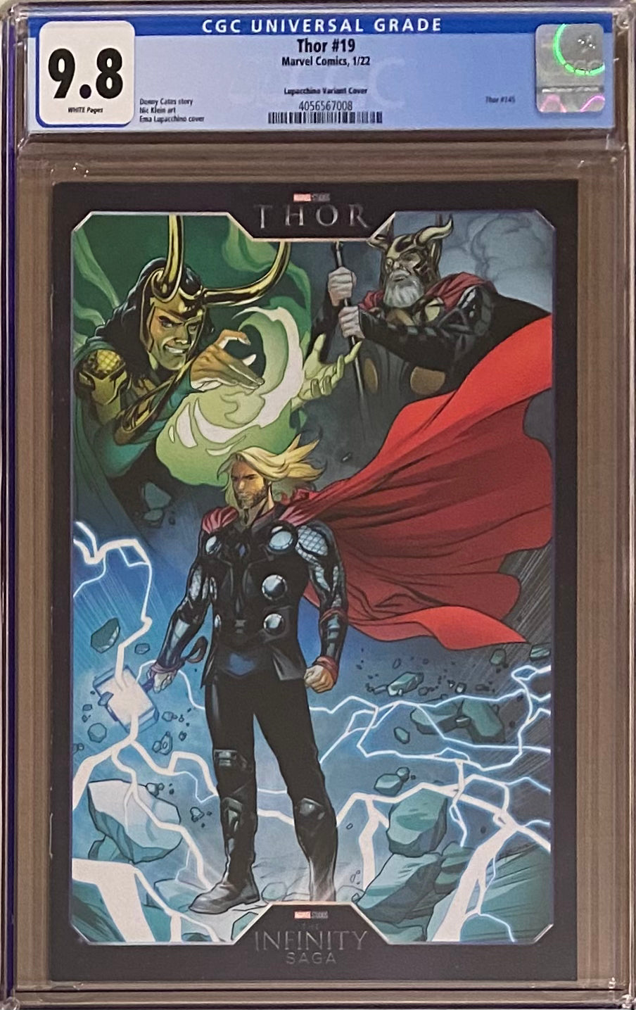 Thor #19 Luppachino Variant CGC 9.8