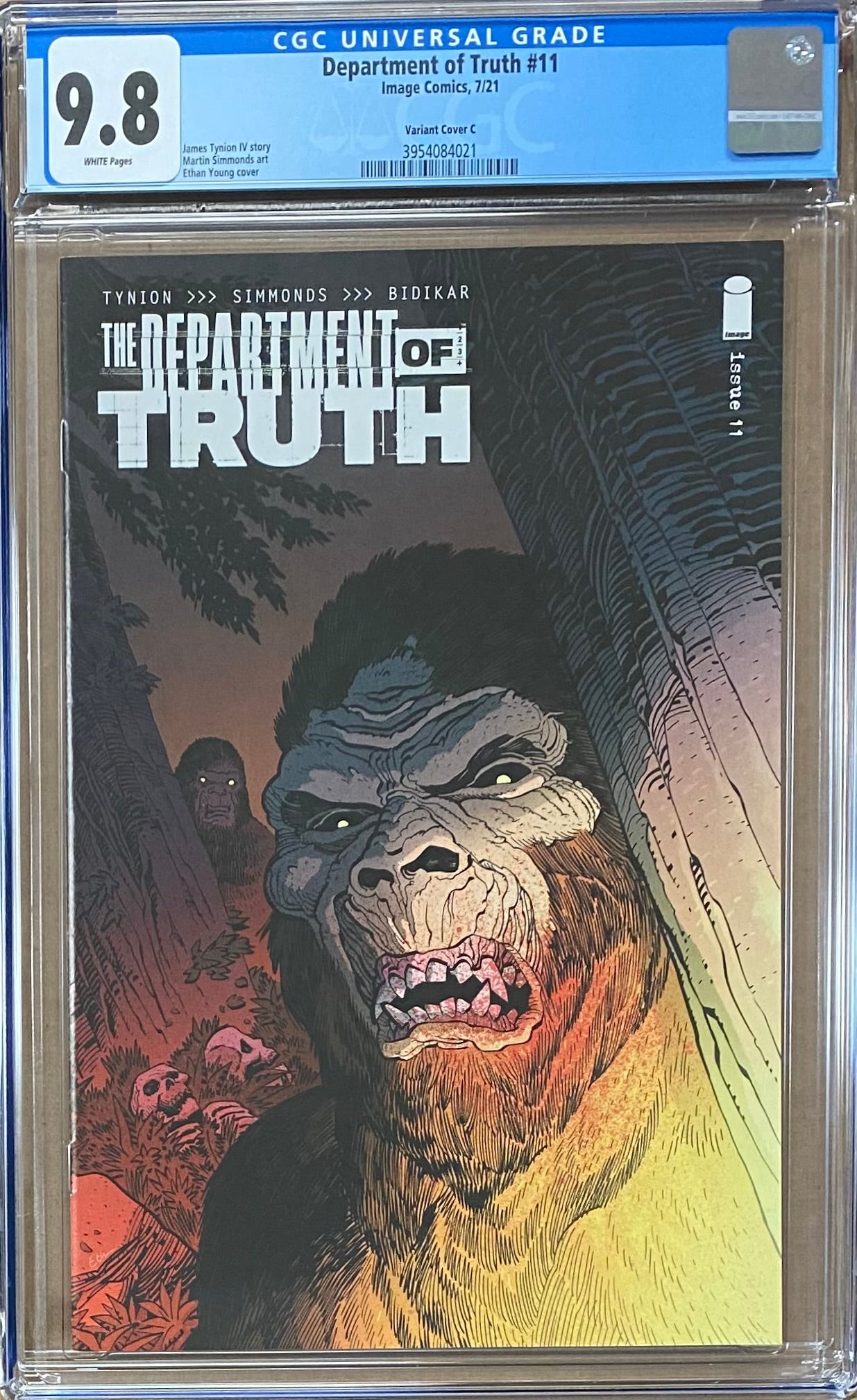 Department of Truth #11 Young Variant CGC 9.8