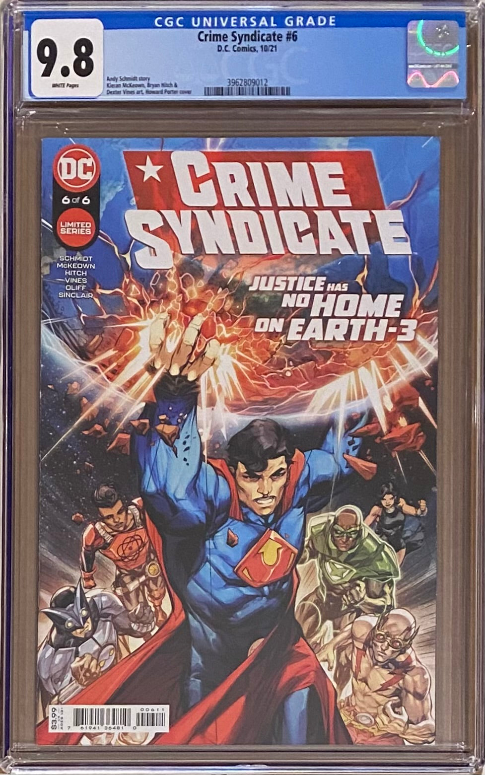 Crime Syndicate #6 CGC 9.8