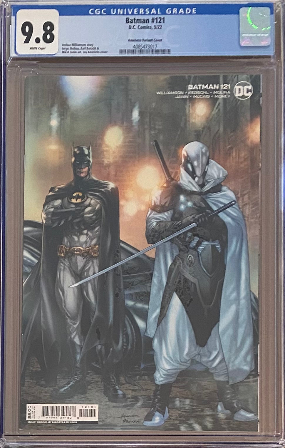 Batman #121 Anacleto 1:25 Retailer Incentive Variant CGC 9.8