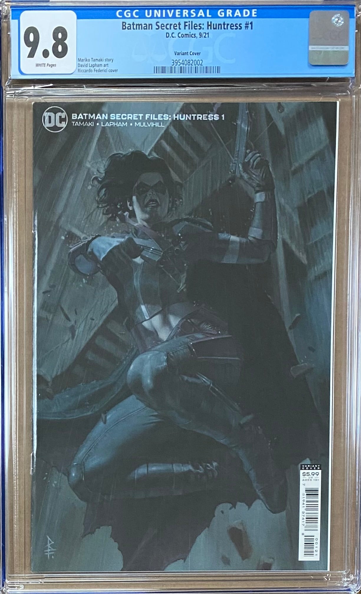 Batman Secret Files: Huntress #1 Variant CGC 9.8