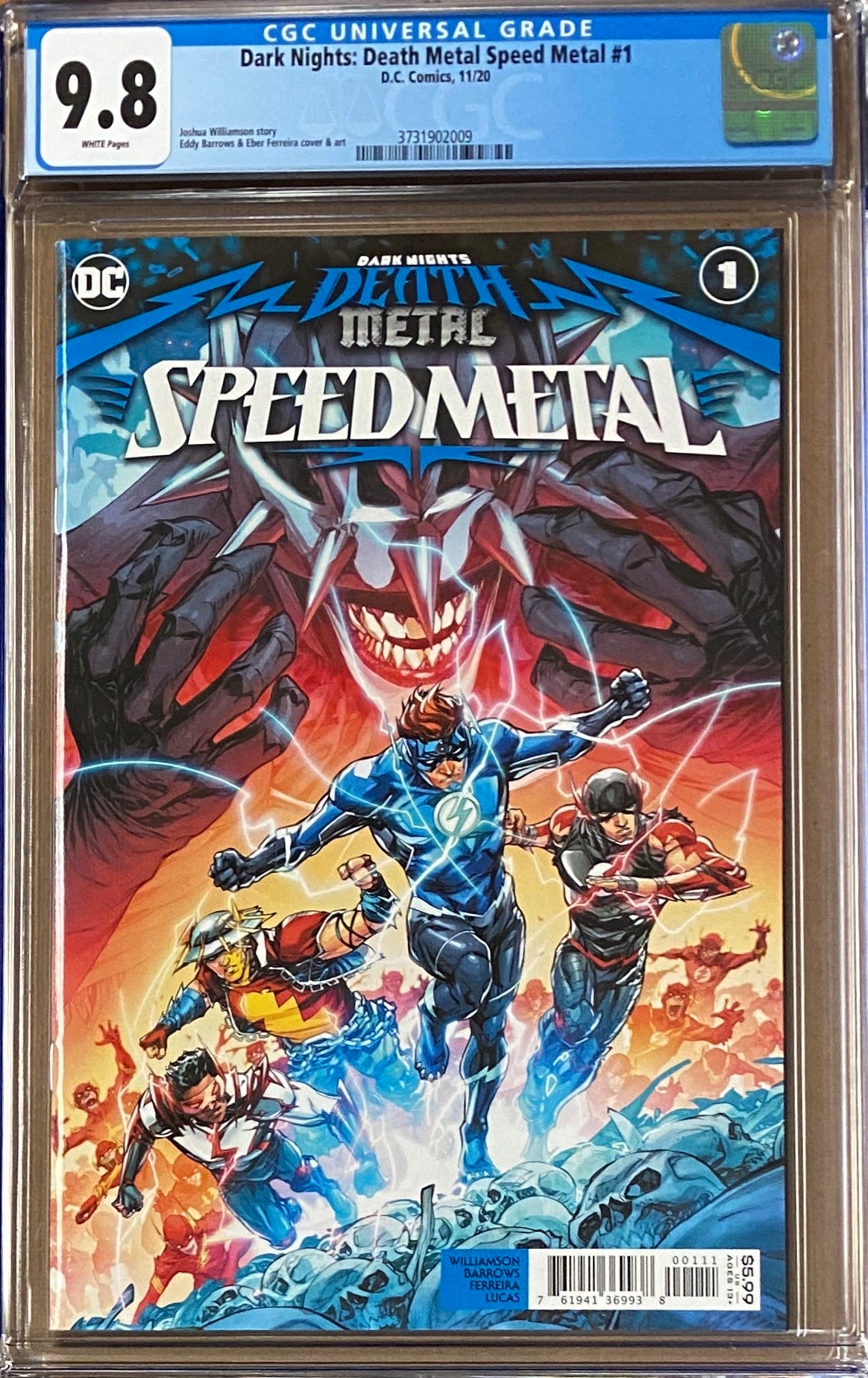 Dark Nights Death Metal: Speed Metal #1 CGC 9.8