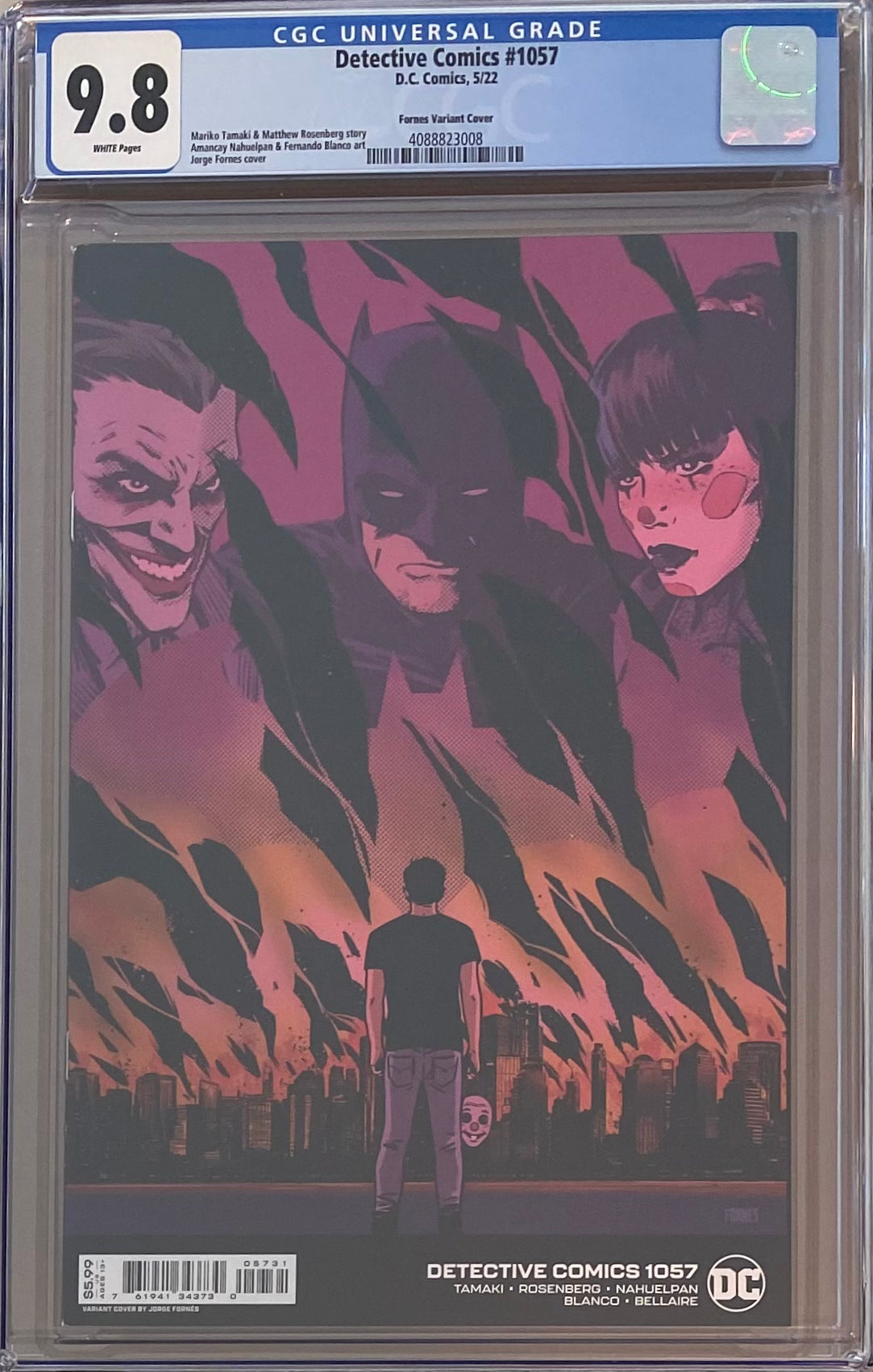 Detective Comics #1057 Fornes 1:25 Retailer Incentive Variant CGC 9.8